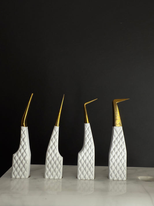 VIP White Gold Tweezers