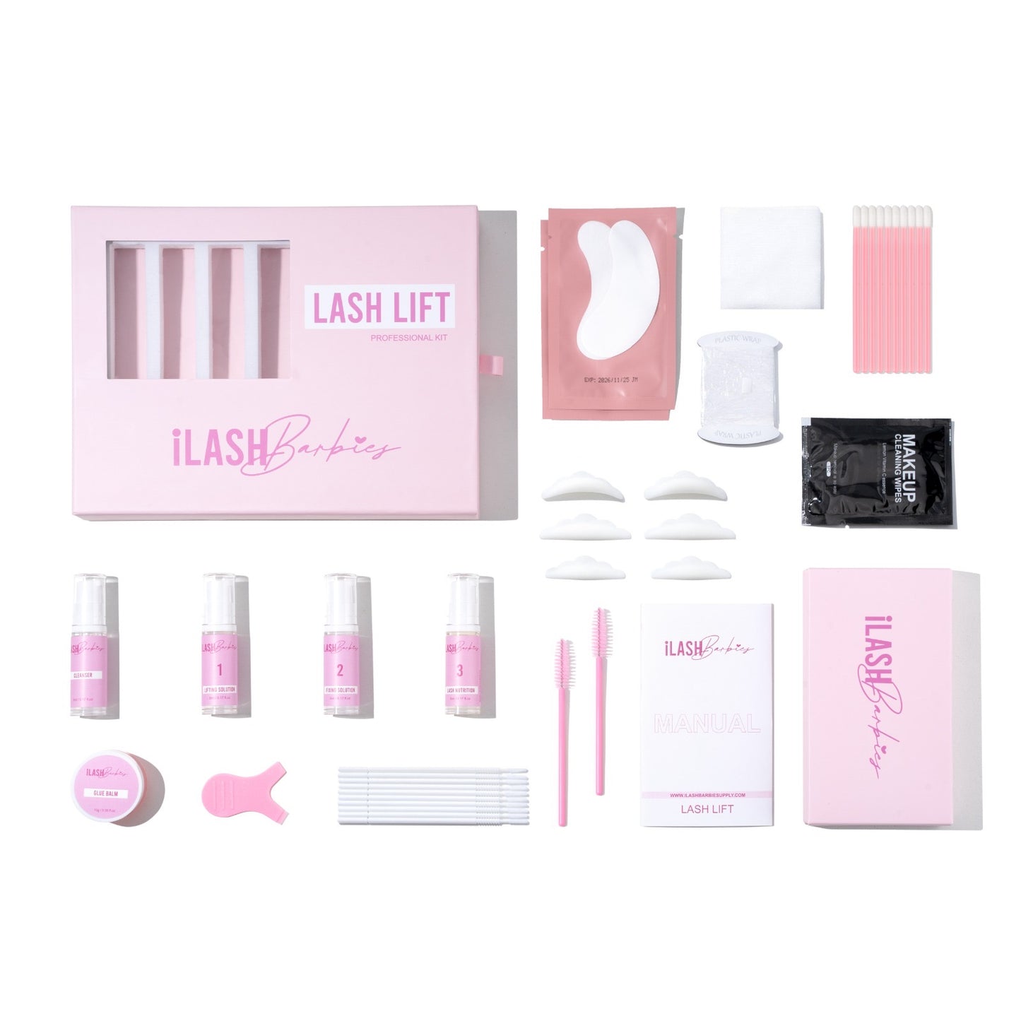 Lash Lift Kit & Brow Lamination 2-1 PRO by iLash Barbies