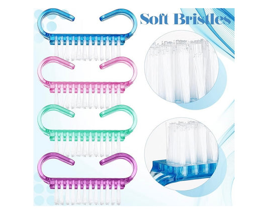 Brush for cleaning tweezers