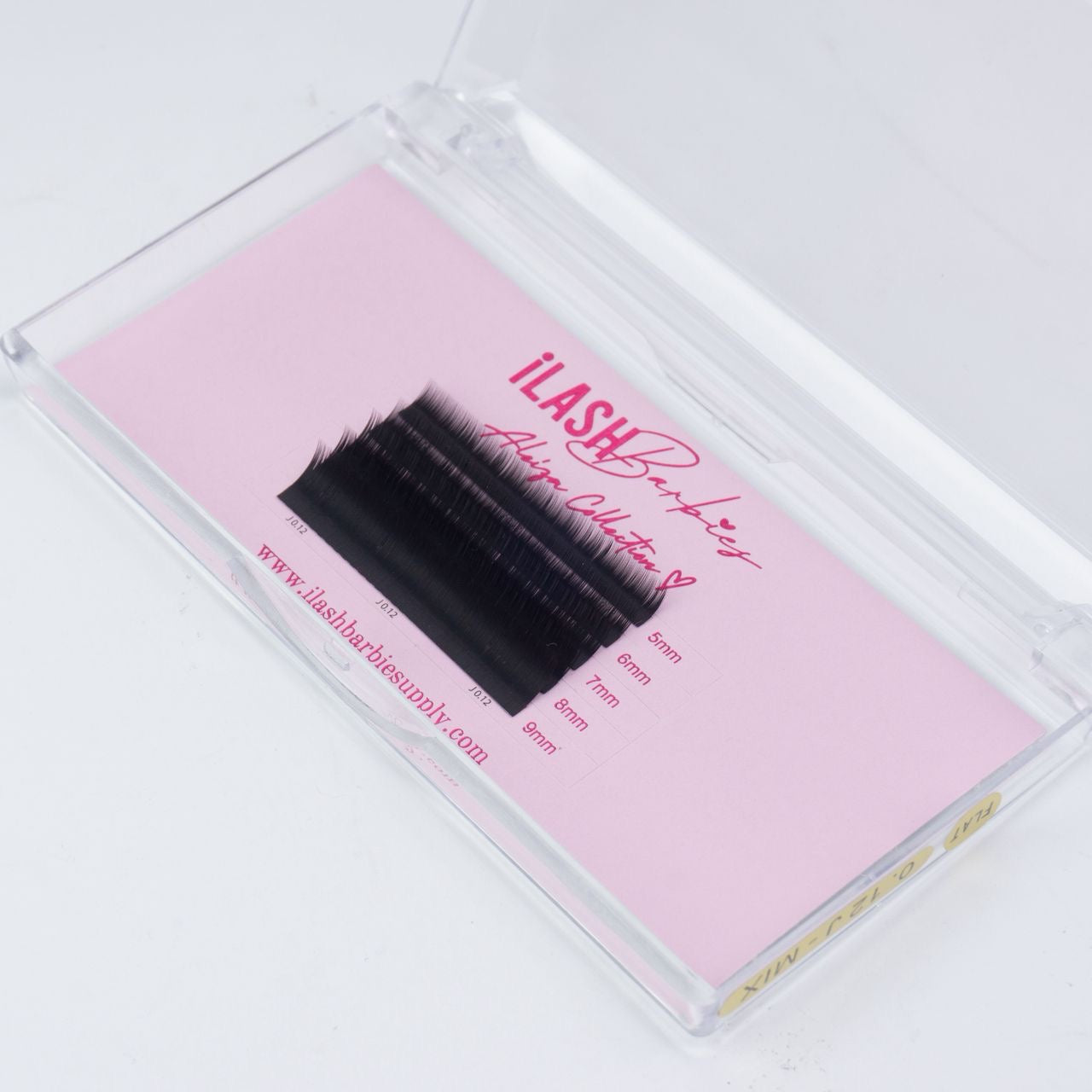 Bottom Lashes J 0.12 Flat Mix