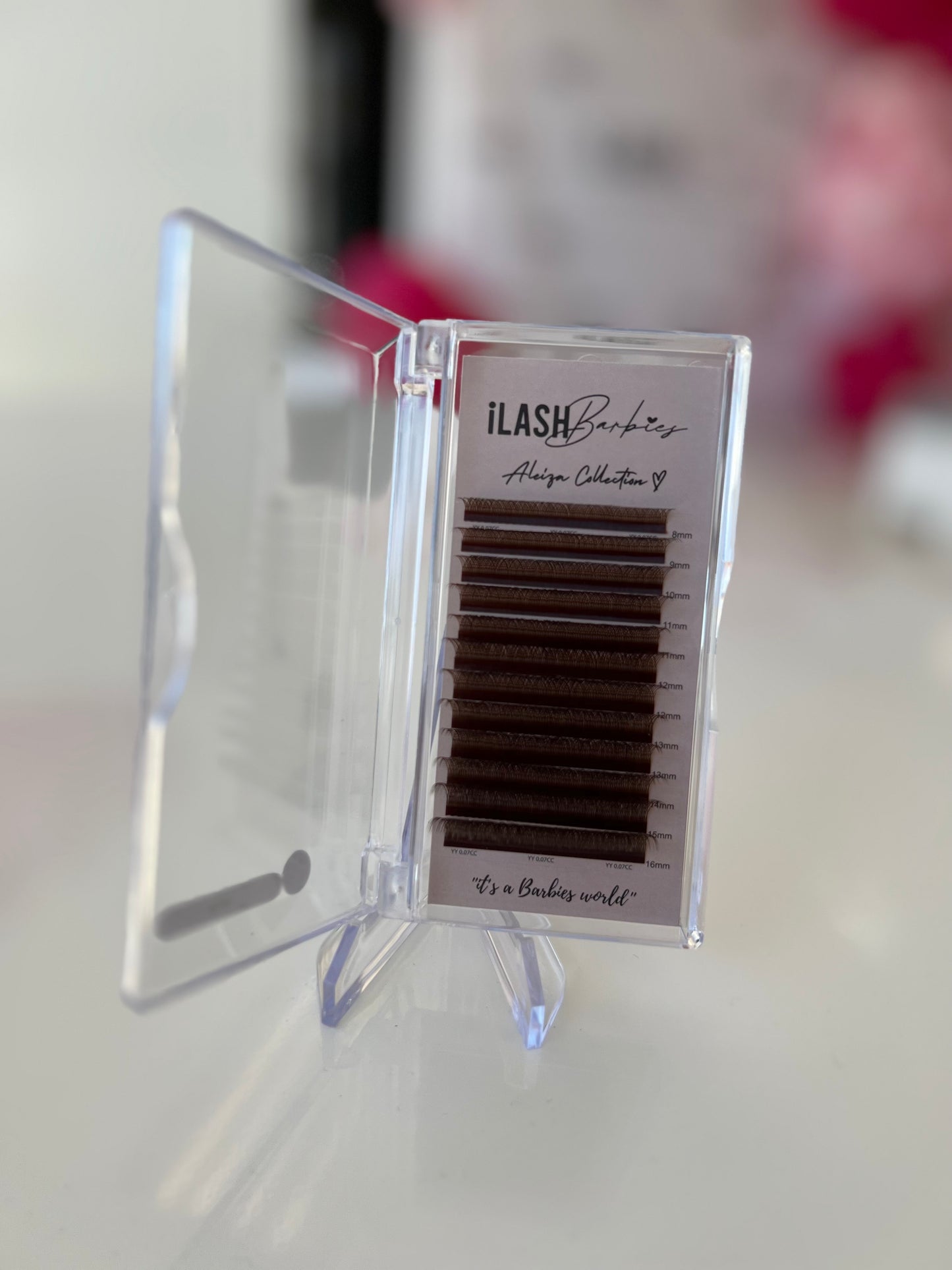 YY .07 CC Aleiza Collection Brown Single Lengths