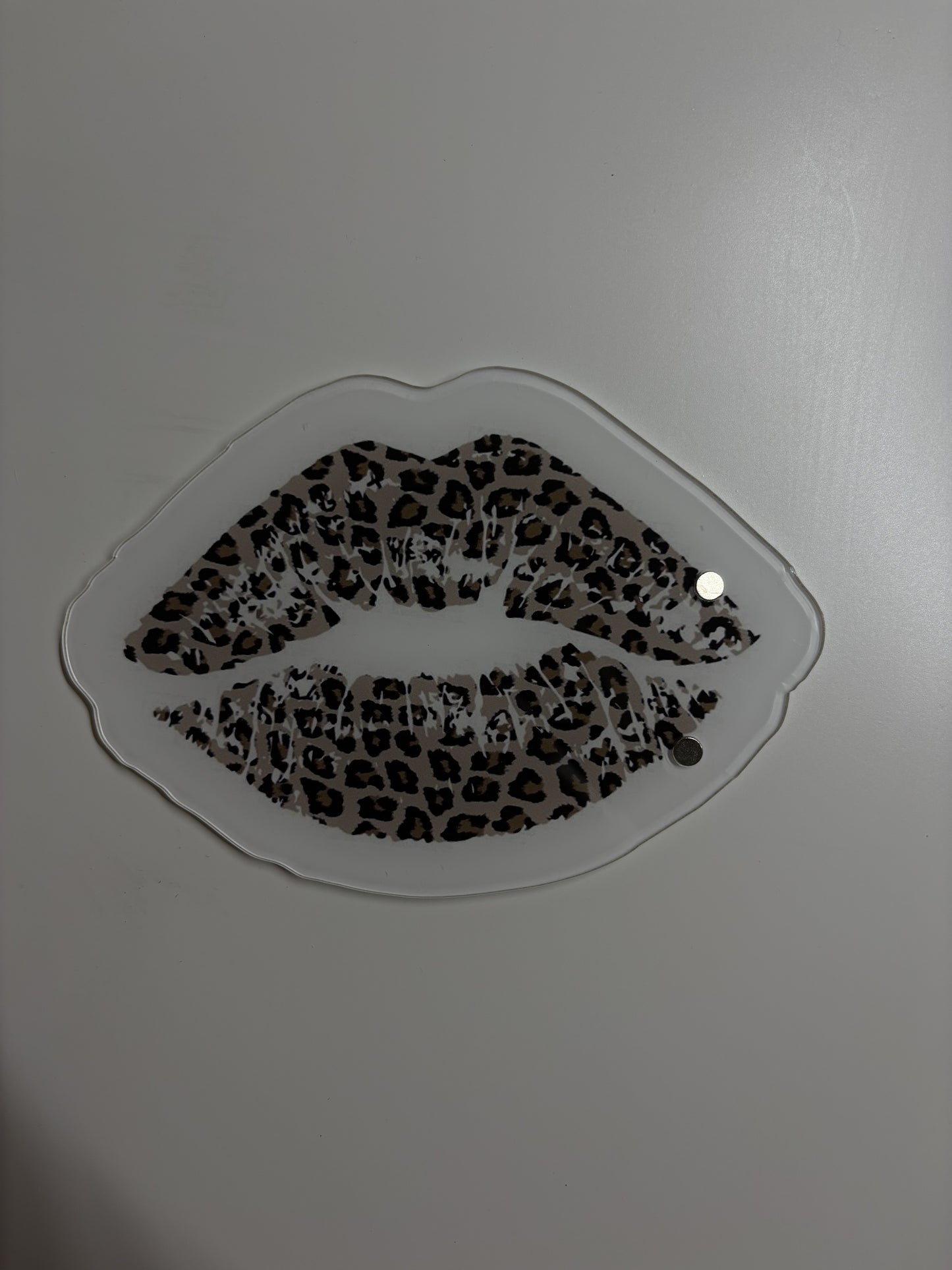 Cheetah Lip Lash Tile